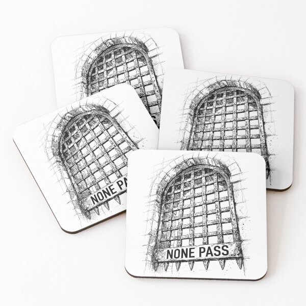 Item preview, Iron Grate - Grimdark Art designed and sold by bapupa.