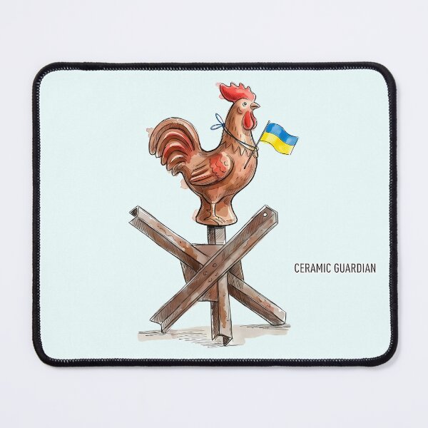 Item preview, Ceramic Guardian - Ukrainian Borodyanka Rooster Art designed and sold by SoulPT.
