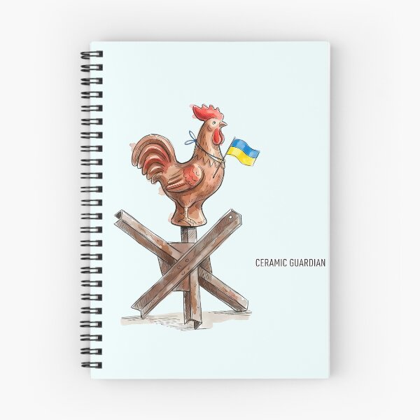 Item preview, Ceramic Guardian - Ukrainian Borodyanka Rooster Art designed and sold by SoulPT.