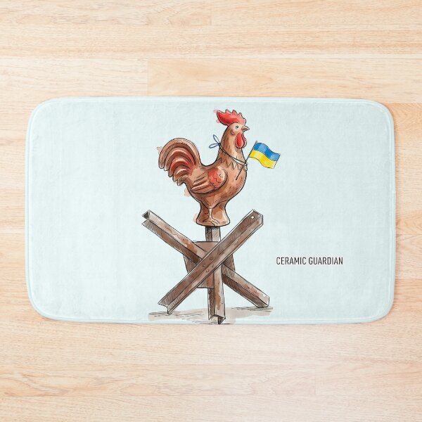 Item preview, Ceramic Guardian - Ukrainian Borodyanka Rooster Art designed and sold by SoulPT.