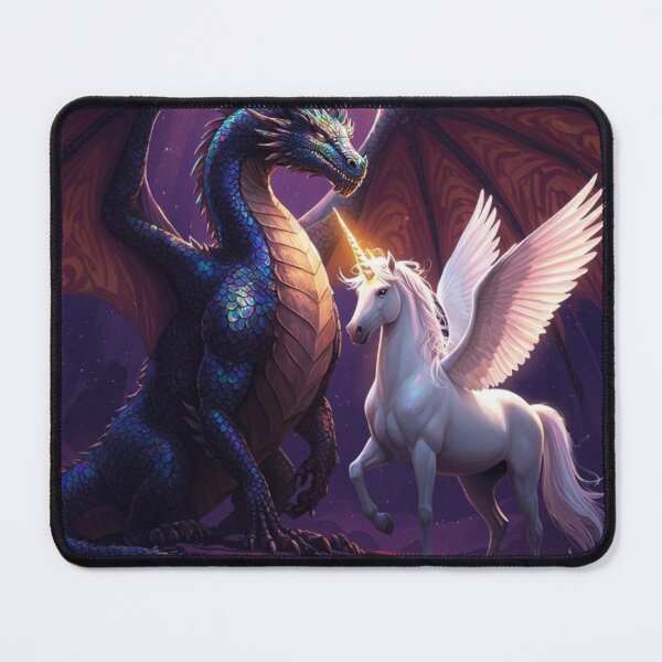 Item preview, Magical Creatures - Dragon and Unicorn designed and sold by NeyhineAngelionShop.