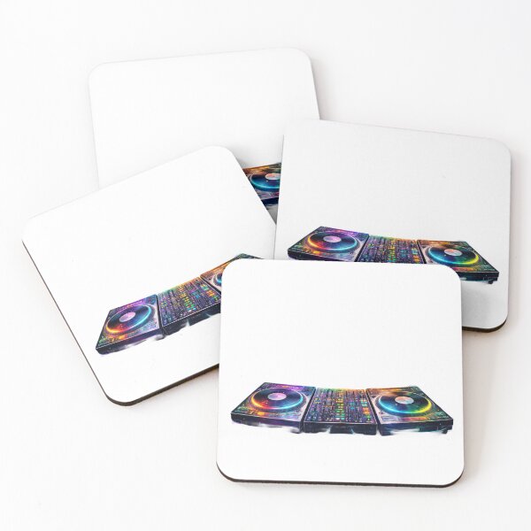 Item preview, Neon DJ Deck: Pulse of the Night designed and sold by Artisan Finds Online.