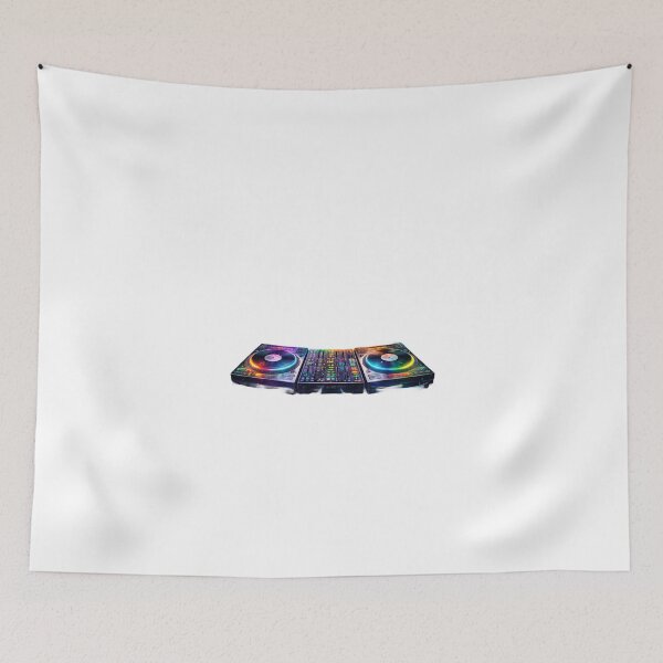 Item preview, Neon DJ Deck: Pulse of the Night designed and sold by Artisan Finds Online.