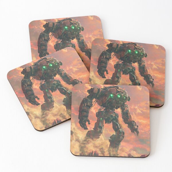 Item preview, Titanic Giant Mecha Robot City Rampage designed and sold by PrismArtStore.