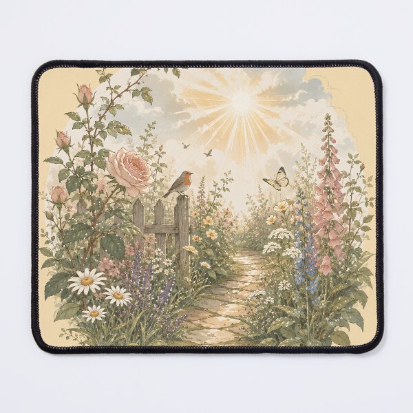 Item preview, Sunshine After Rain | Vintage Cottage Garden Botanical Illustration designed and sold by Bound for Wonder.