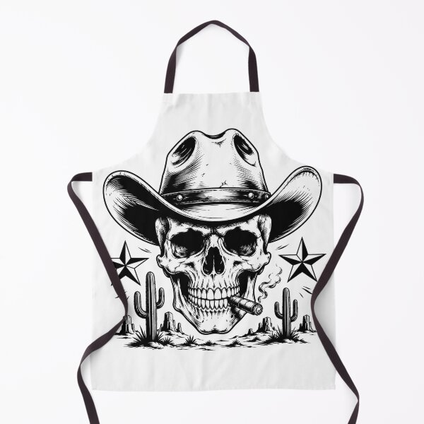 Item preview, Cowboy Skull Western Desert Outlaw designed and sold by the-dovlat.