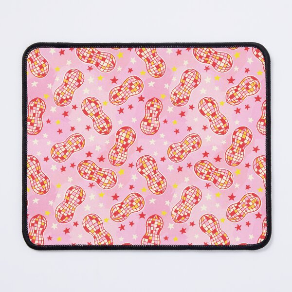 Item preview, Groovy Disco Ball Peanut Pattern Cute Pastel Pink Stars designed and sold by Itouchedabee.