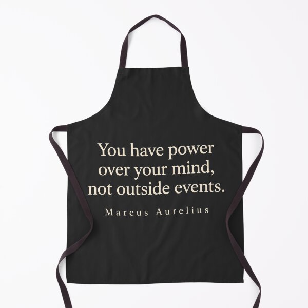 Item preview, Marcus Aurelius Stoic Quote Minimal Typography Poster Mental Strength Philosophy Print designed and sold by theminimalzone.
