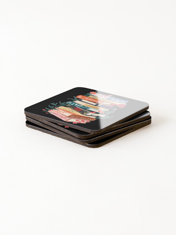 Thumbnail 4 of 5, Coasters (Set of 4), Pop Music Album Stack designed and sold by RinkeshV.