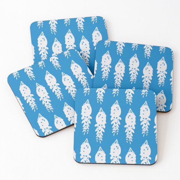 Item preview, Eucalyptus Silhouette Print - Spanish Blue designed and sold by Daniel Bevis Design.