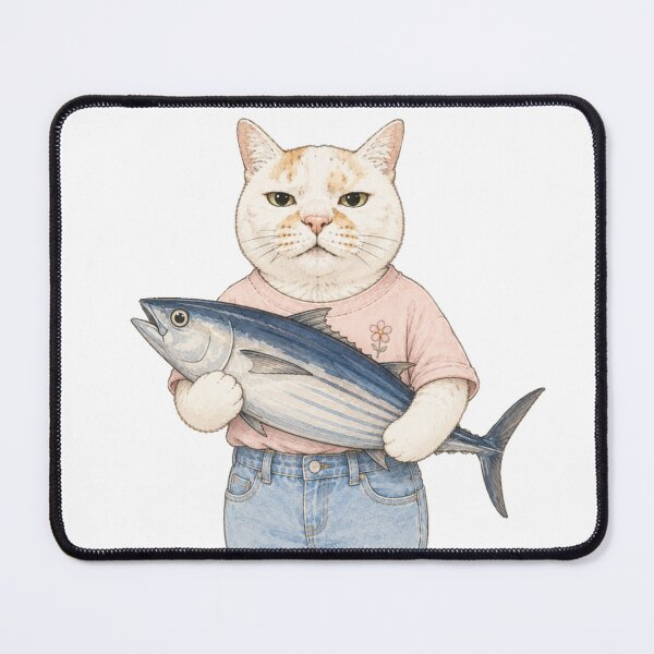 Item preview, The Proud Fisherman Cat designed and sold by Komatoya.