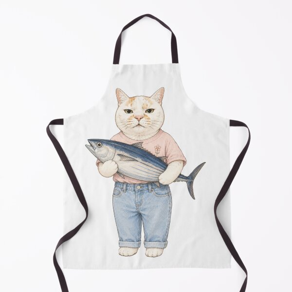 Item preview, The Proud Fisherman Cat designed and sold by Komatoya.