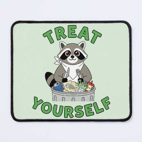 Item preview, Treat Yourself - Hungry Raccoon Trash Feast designed and sold by Regal Rev.