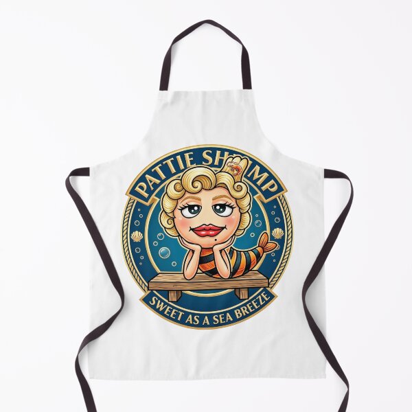 Item preview, Pattie Shrimp, Princess of the Shrimp Kingdom - Retro Aesthetic Vintage Pinup Style designed and sold by Japan Cyberpunk Universe & Surreal Characters.