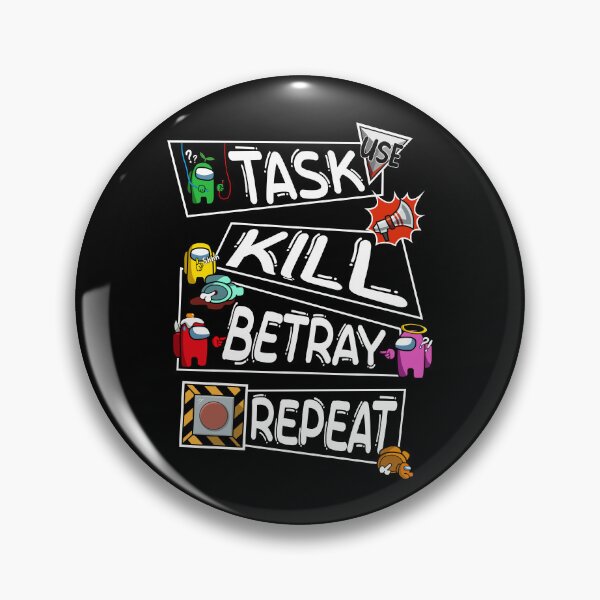 Artikelvorschau, Task Kill Betray Repeat entworfen und verkauft von ProjetF.