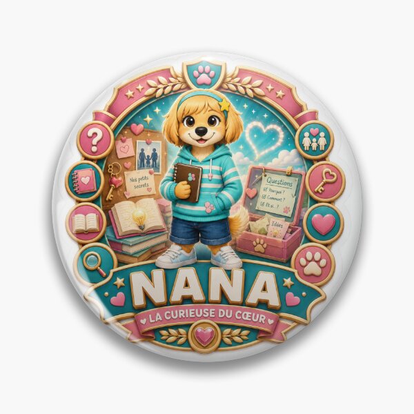 Item preview, Nana the curious heart designed and sold by Mourmi.