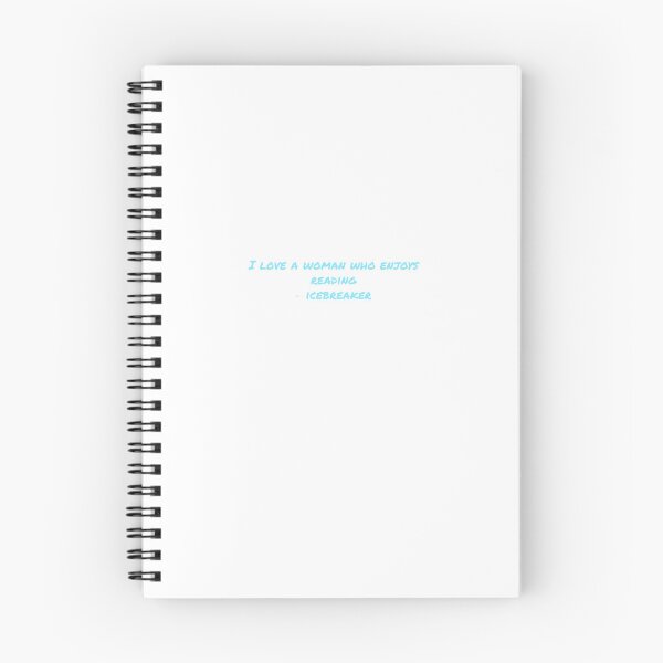 Item preview, Icebreaker Hannah Grace Quote- I love a woman who enjoys reading designed and sold by F1pinkculture.