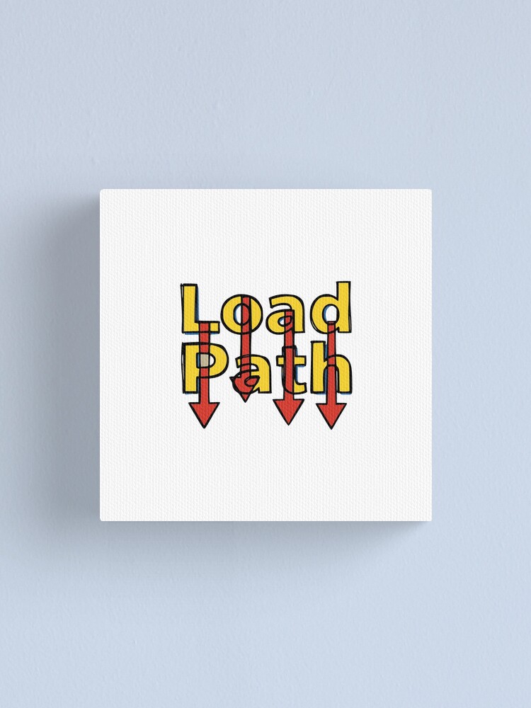 Thumbnail 1 of 3, Canvas Print, Load Path designed and sold by Creativejiffy.