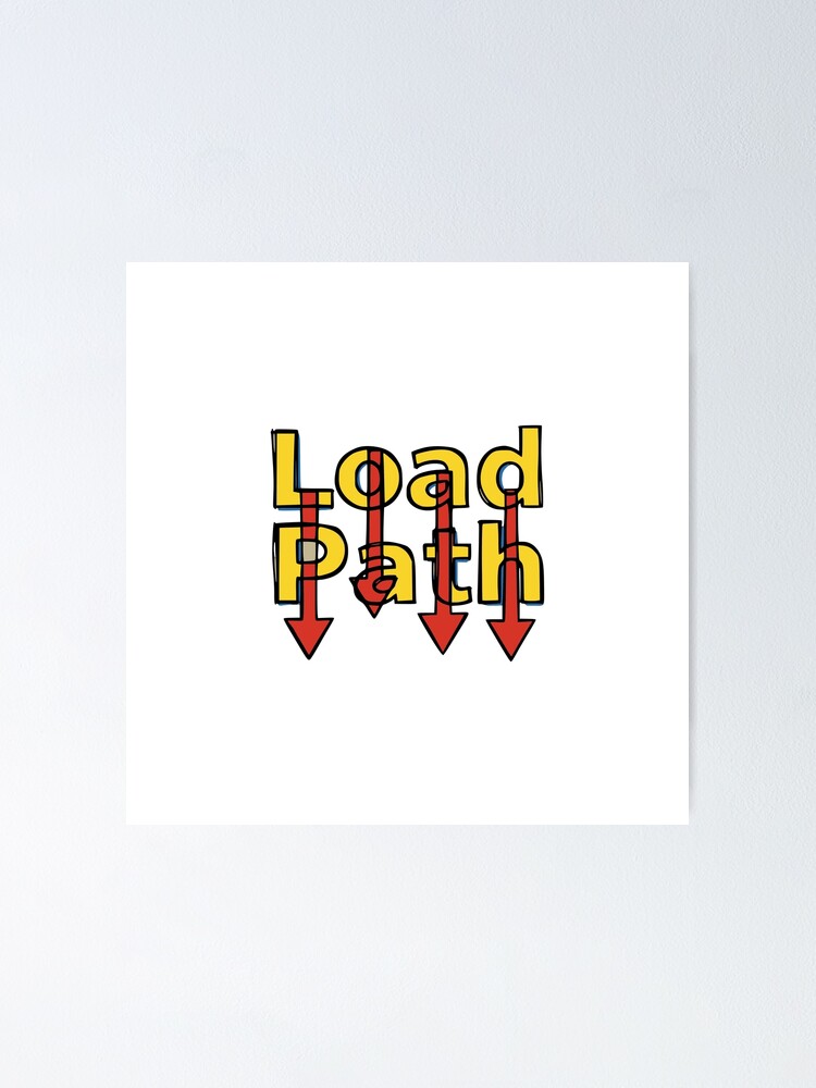 Thumbnail 1 of 3, Poster, Load Path designed and sold by Creativejiffy.