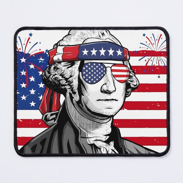 Item preview, Stay Strapped or Get Clapped George Washington 1776 Funny 4th of July designed and sold by DoubleLoadCJ.