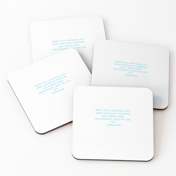 Item preview, Ice breaker romantic quote Hannah Grace  designed and sold by F1pinkculture.