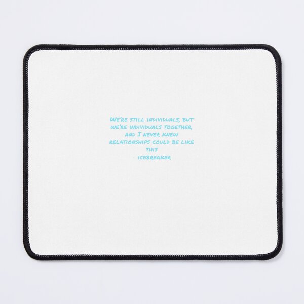 Item preview, Ice breaker romantic quote Hannah Grace  designed and sold by F1pinkculture.