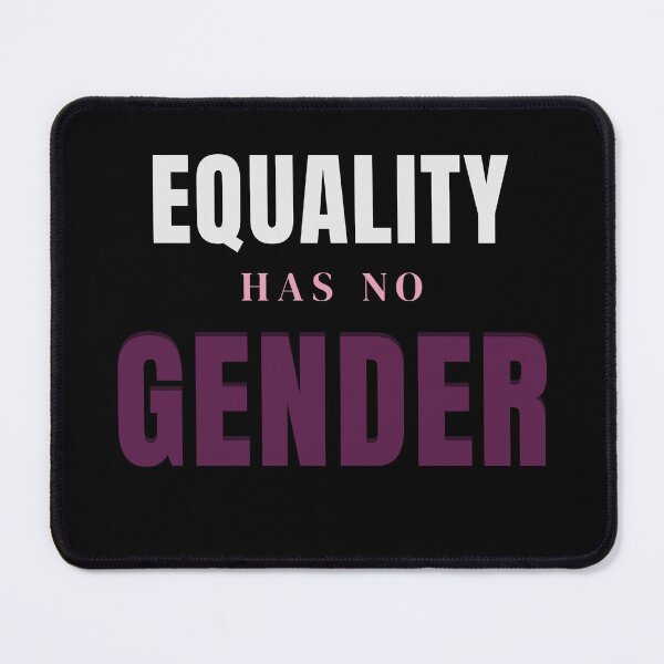 Item preview, Equality Has No Gender Typography T-Shirt | Feminist Equality Quote Design designed and sold by Velora Printss.