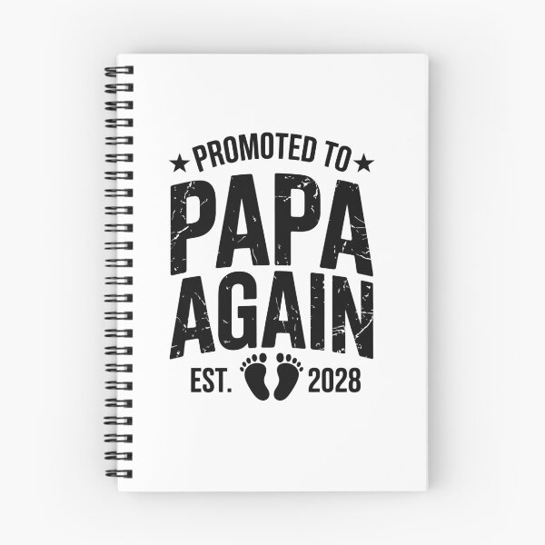 Item preview, Promoted to Papa Again 2028 designed and sold by jkrphoto.