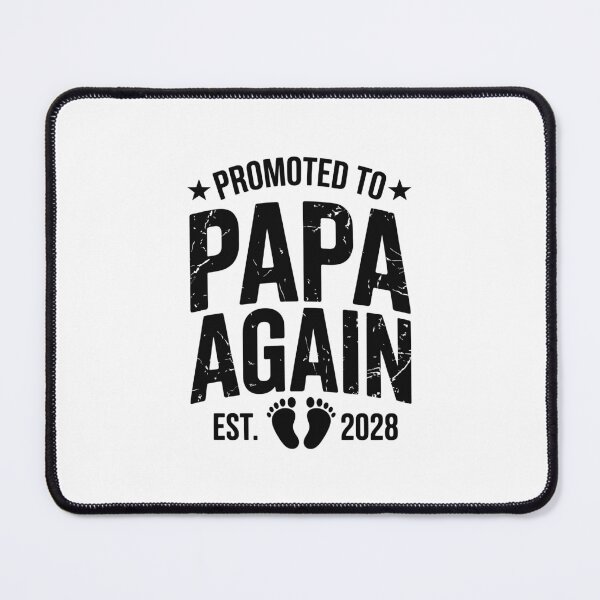 Item preview, Promoted to Papa Again 2028 designed and sold by jkrphoto.