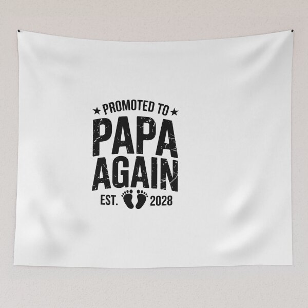 Item preview, Promoted to Papa Again 2028 designed and sold by jkrphoto.