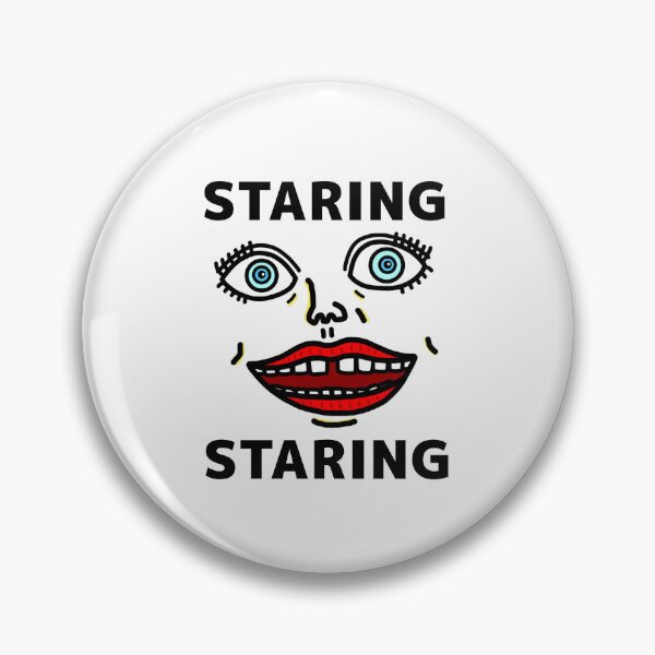 Item preview, Staring face designed and sold by kanaehonkawa.