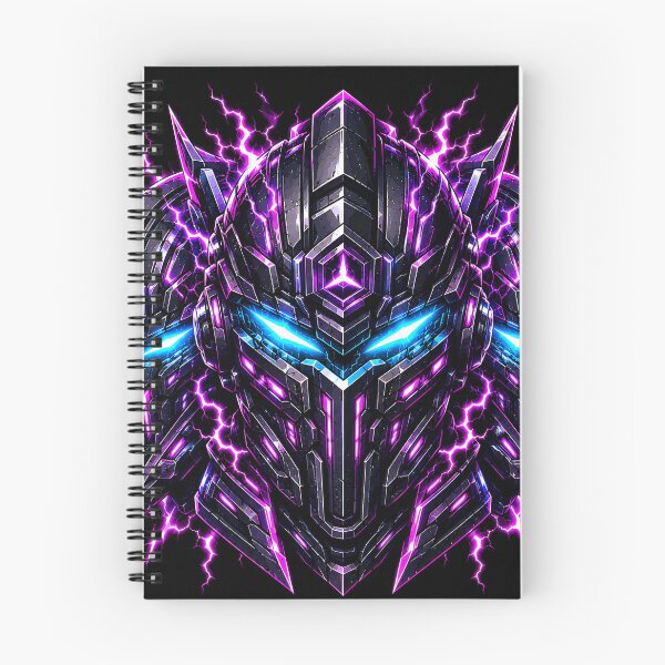 Item preview, Cyberpunk Void Klone Sci Fi Mecha Cyborg Helmet Lightning designed and sold by RiteshCenter .