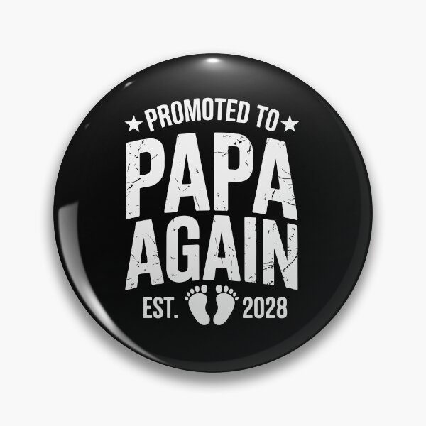 Item preview, Promoted to Papa Again 2028 designed and sold by jkrphoto.