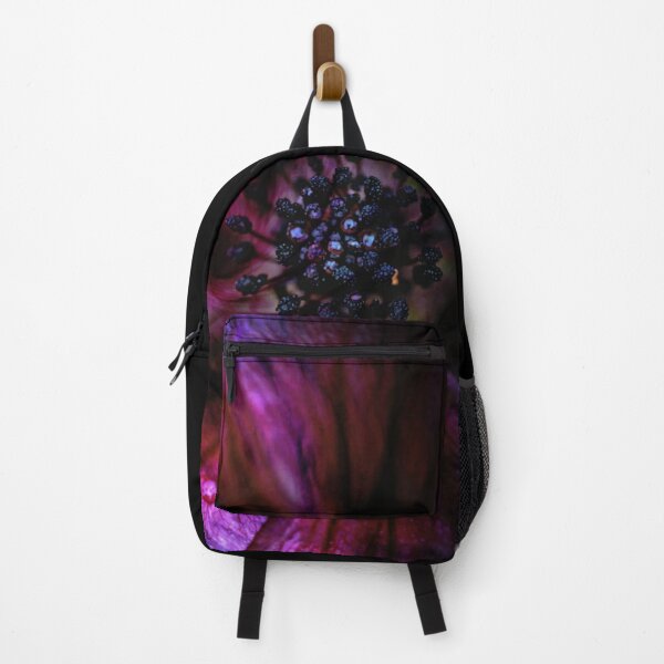 Item preview, Velvet After Rain | Dark Purple Flower Macro Wall Art designed and sold by WitchyBotanicaArt.