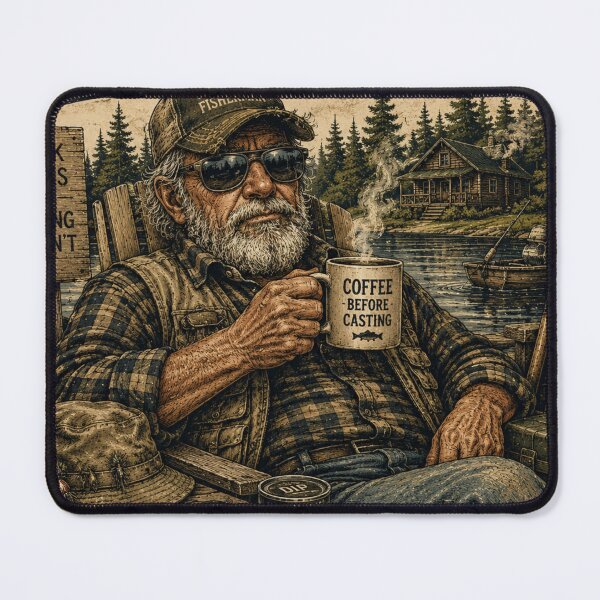 Item preview, Born To Fish Forced To Work Funny Fisherman Vintage  designed and sold by Baza-nowosci.