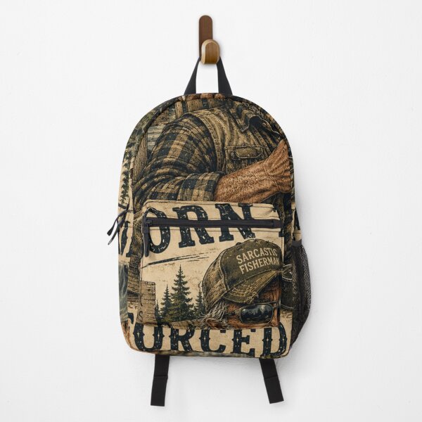 Item preview, Born To Fish Forced To Work Funny Fisherman Vintage designed and sold by New Releases Hub.