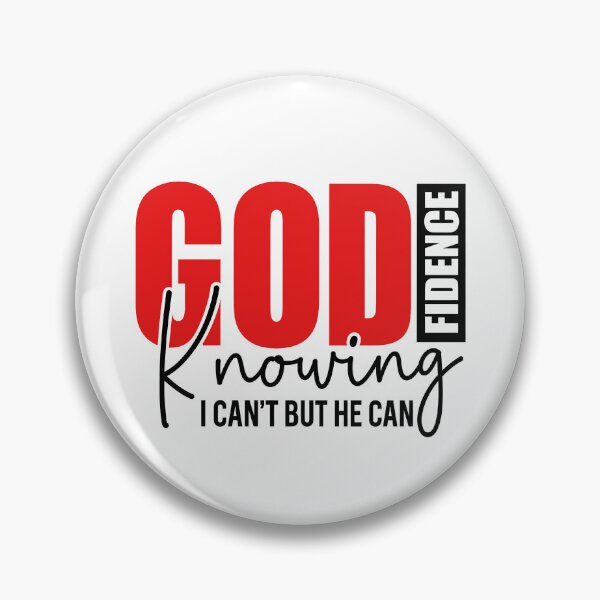 Item preview, Godfidence Knowing I Can't But He Can designed and sold by Poopielandia.