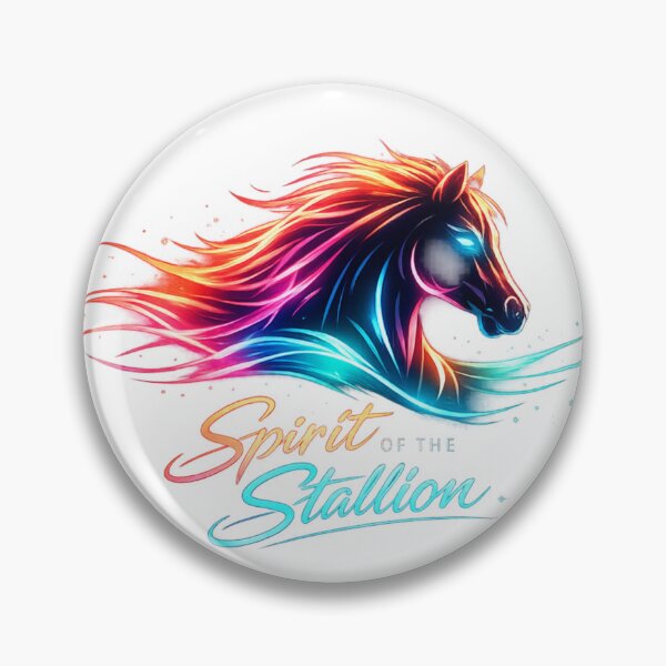 Item preview, Spirit of the Stallion – Elegant Galloping Horse Artwork neon designed and sold by EdgeSphere.