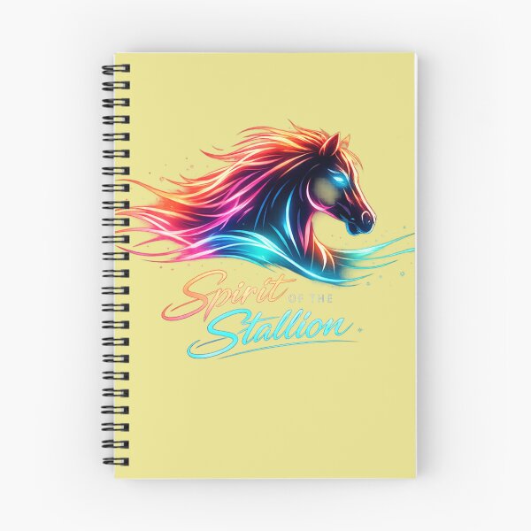 Item preview, Spirit of the Stallion – Elegant Galloping Horse Artwork neon designed and sold by EdgeSphere.
