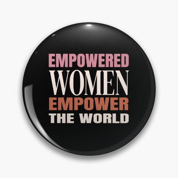 Item preview, Empowered Women Empower the World Typography T-Shirt | Feminist Empowerment Design designed and sold by Velora Printss.