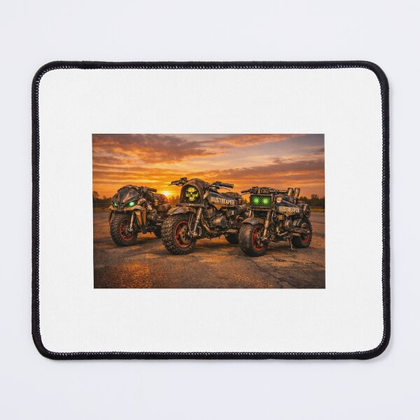 Item preview, Warm Post‑Apocalyptic Industrial Horizon designed and sold by rustreaper.