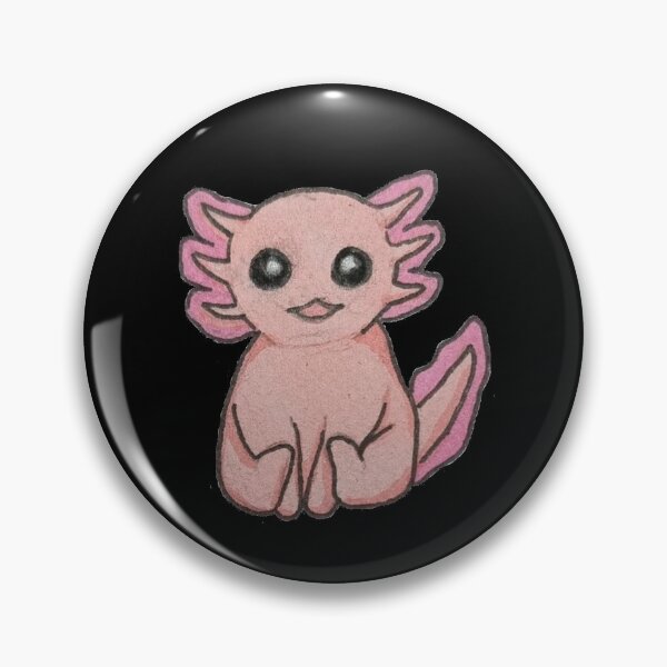 Item preview, cute axolotl sitting down designed and sold by Sophie:).
