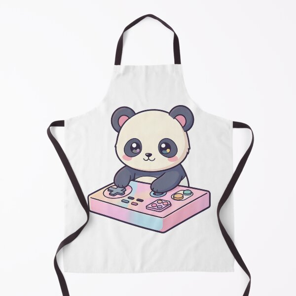 Item preview, Cute Gaming Panda Playing Video Games Kawaii Gamer designed and sold by KCasual.
