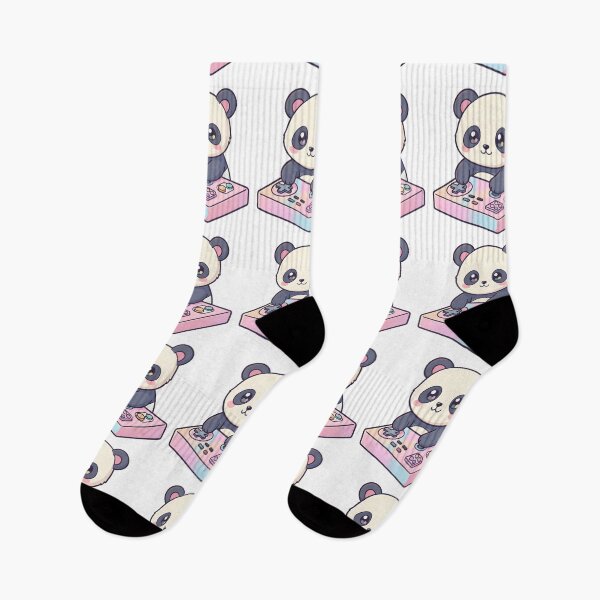 Item preview, Cute Gaming Panda Playing Video Games Kawaii Gamer designed and sold by KCasual.