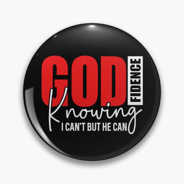 Item preview, Godfidence Knowing I Can't But He Can designed and sold by Poopielandia.