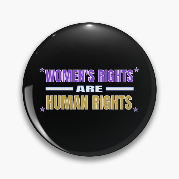 Item preview, Women's Rights Are Human Rights Typography T-Shirt | Feminist Equality Design designed and sold by Velora Printss.