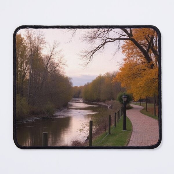 Item preview, river path in fall designed and sold by holylandzreiki.