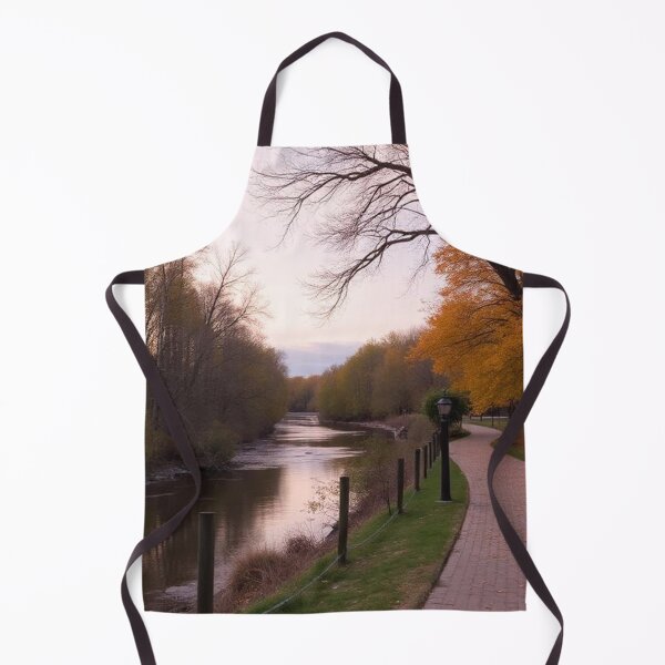 Item preview, river path in fall designed and sold by holylandzreiki.