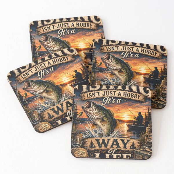 Artikelvorschau, Angeln ist nicht nur ein Hobby, es ist eine Lebenseinstellung – Vintage Fishing entworfen und verkauft von New Releases Hub.