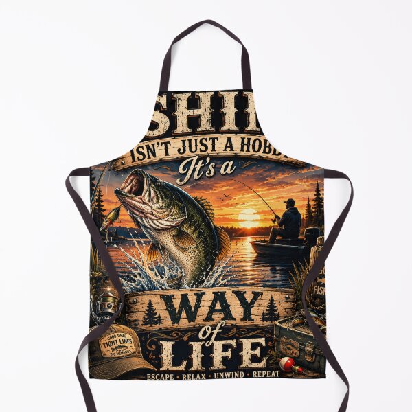 Item preview, Fishing Isn't Just a Hobby It's a Way of Life Vintage Fishing designed and sold by Baza-nowosci.